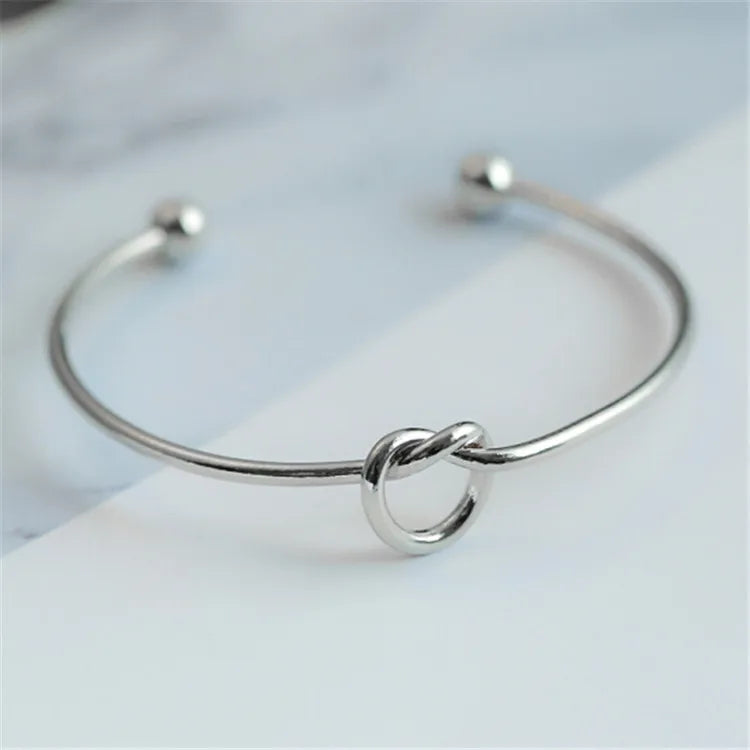 Woven Stainless Steel Cuff – Unisex